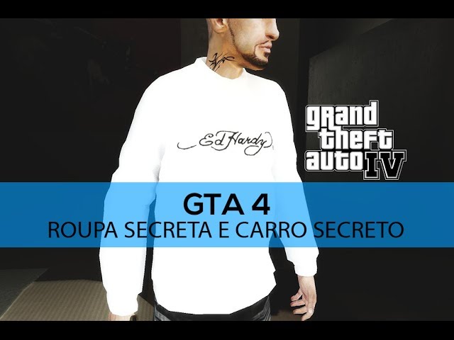 GTA IV: Roupa secreta  Carro secreto - Xbox 360 