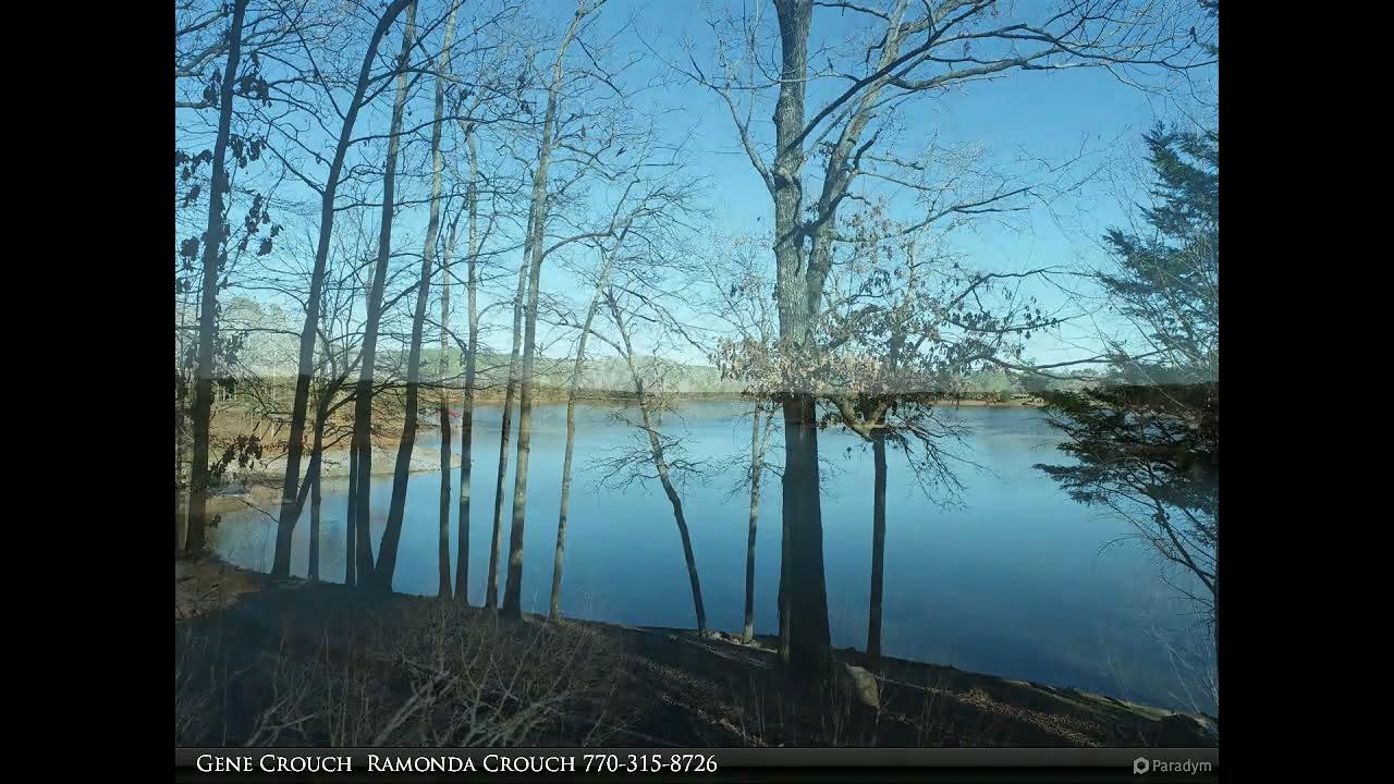 Two Lake Front Lots on Lake Wedowee with BIG Water Views Lots 0 and