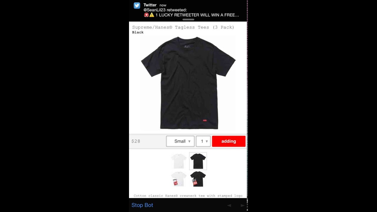 RSVP KINGZ Supreme iOS iPhone Bot