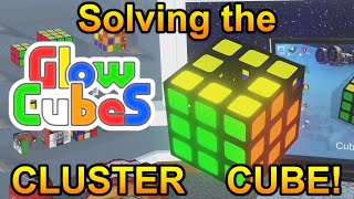 GLOW CUBES GOT FEATURED! + Cluster Cube Solve!