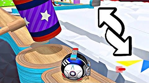 Going Balls Games | Portal Run Challenge | Forward vs Reverse Gameplay