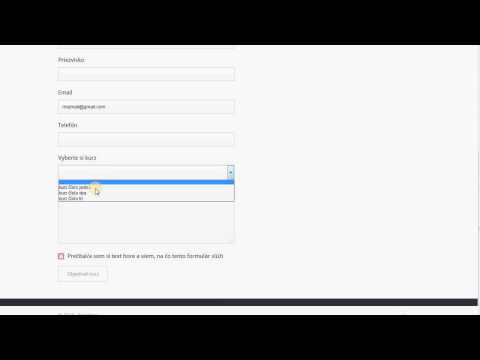 Video: Ako Vytvoriť Formulár Na Odoslanie