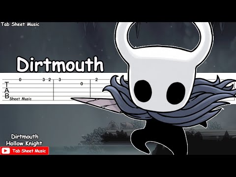 Hollow Knight OST - Dirtmouth Guitar Tutorial