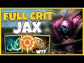 *NEW BUILD* JAX IS NOW A ONE-SHOT ASSASSIN (FULL CRIT) - League of Legends