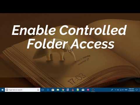 Enable Controlled Folder Access In Windows 10 hqdefault