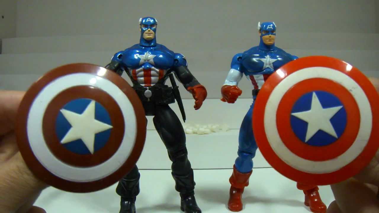 Figurine PLAYMOBIL Personnalisée Captain America REF-0005 – Pièce Unique D'occasion