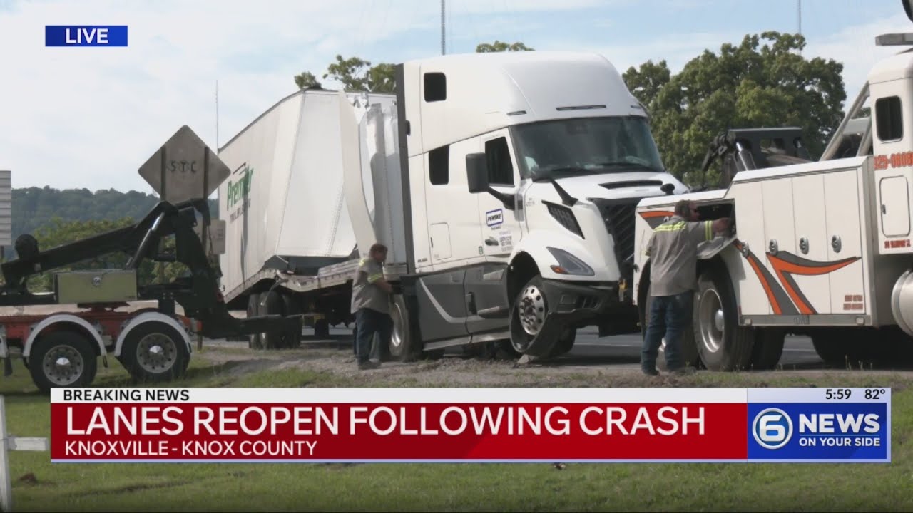 I-275 lanes near Knoxville reopen after shutdown - YouTube