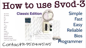 How to use svod 3 | Svod 4 | explained (English) #Aditya11ttt #satishbhai #biosprogrammer