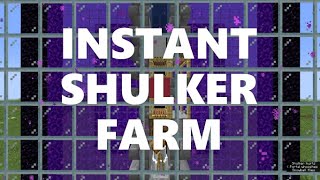 Minecraft Elegance: Instant Shulker Farm (