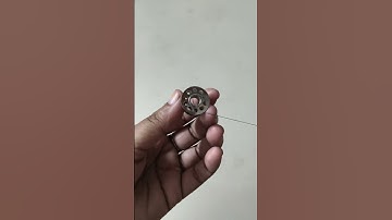 how to thread the bobbin properly #shorts #tips #threads