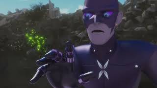 Plagg & Tikki use Cataclysm and Lucky Charm on Monarch | Miraculous Deflagration Clip Resimi