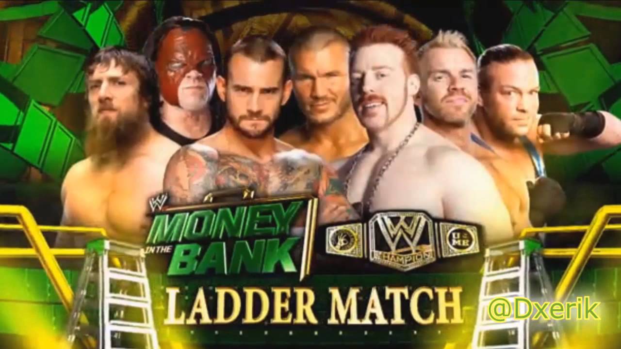 WWE Money in The Bank 2013: WWE Championship Contract Ladder Match ...