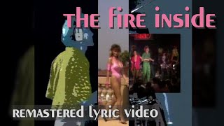 THE FIRE INSIDE - Songs for Teresa Orlowski LARRY BONNEVILLE Lyrics Video REMASTERED Best Audio VTO