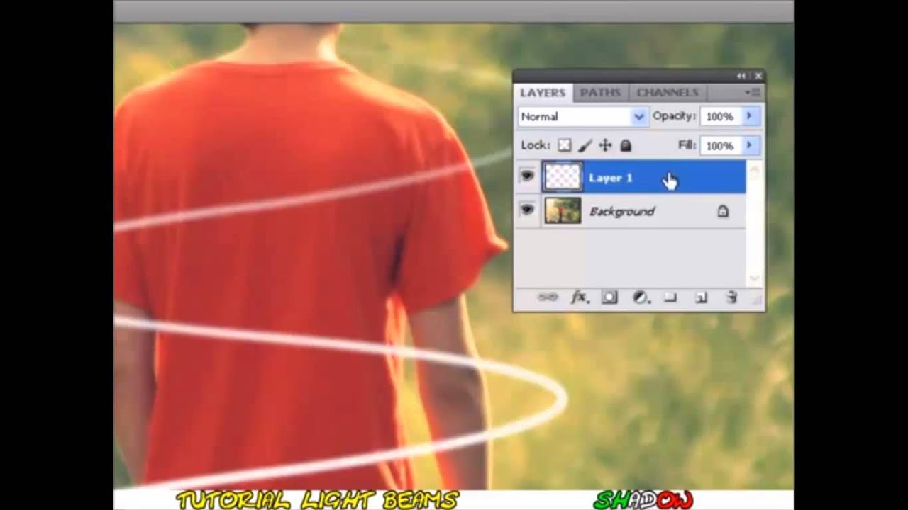 Tutorial Photoshop Stroke path