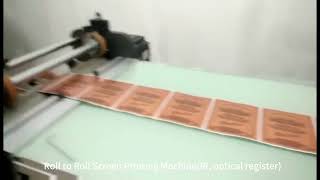 Roll to Roll Screen Printing Machine