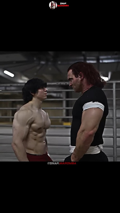 Real life Baki vs Yujiro Hanma 👹 #yujirohanma #bakihanma