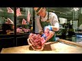 The Amazing Food Halls of Harrods London. Butchers and Walkaround