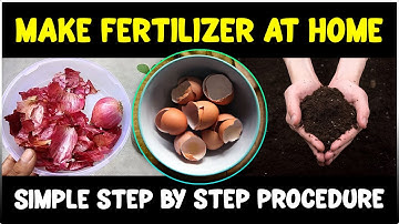 How to Make Organic Fertilizer at Home | DIY Manure Using Kitchen Waste!
