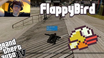 GTA 4 Flappy Bird Mod! - Hit The People (Best Flappy Bird Game!)