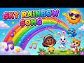 🎶Sky Rainbow Song | Colorful Rainbow Kids Song | Nursery Rhymes for Children #kidssongs #cocomelon