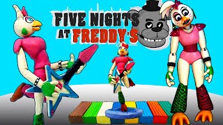 Лепим АНИМАТРОНИКА Чику. Glamrock Chica - Five Nights at Freddy's - ФНАФ