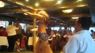 Egyptian Belly Dance Lorna on Nile Pharoah June 2009.m4v