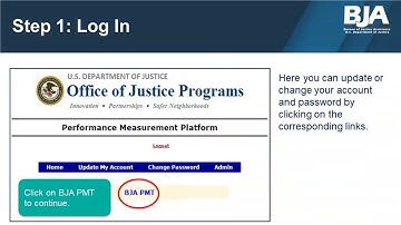 BJA Performance Measurement Tool System Overview 2.0