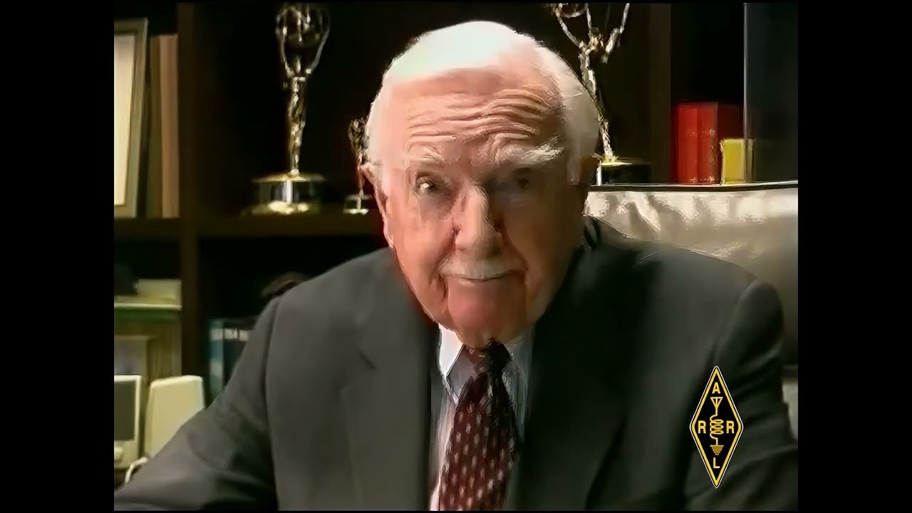 Walter Cronkite explains the who, what, why,  when #Ham Amateur #Radio & its Operators are necessary