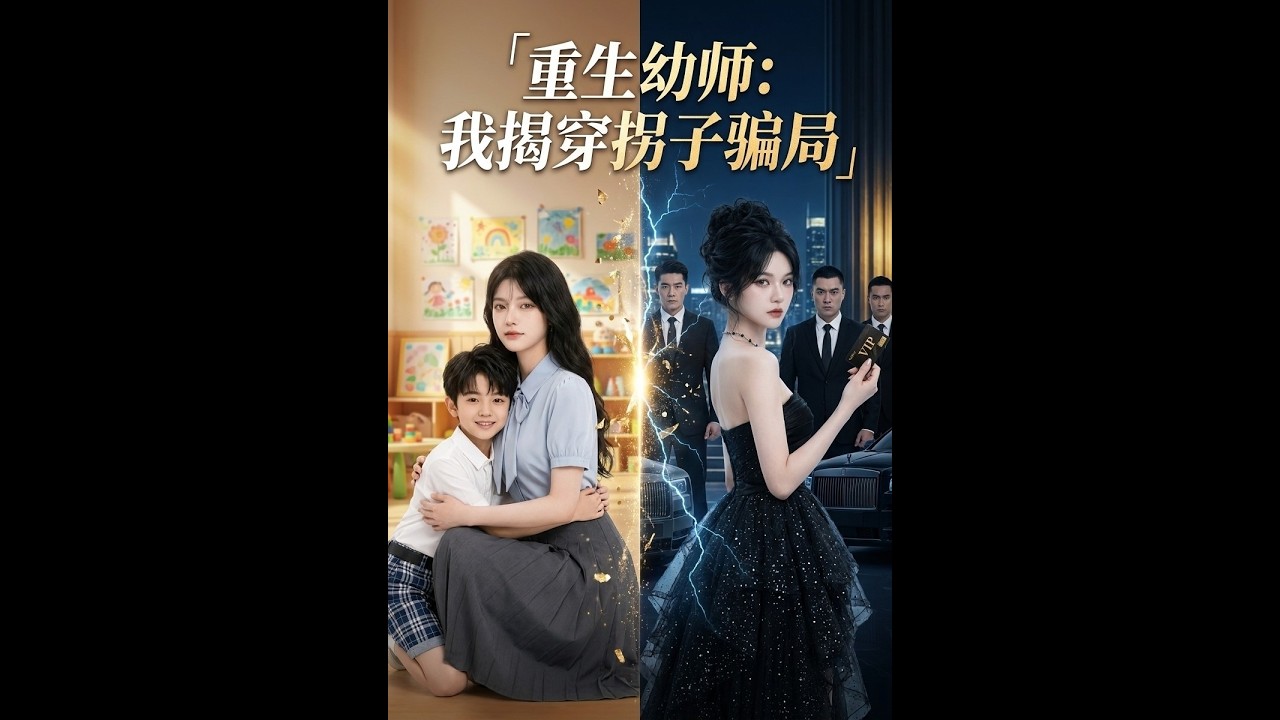 【一口气看完】《重生幼师：我揭穿拐子骗局》#短剧 #AI短剧 #逆袭 #drama #爽剧 #鲨鱼先生