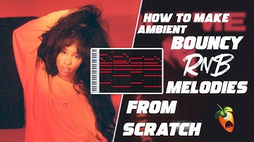 How To Make Wavy/Bouncy RnB Melodies For Summer Walker & Tory Lanez l FL Studio Tutorial [2021]