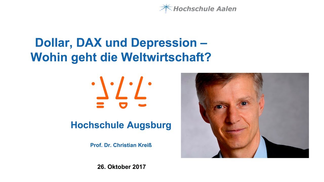 Christian Kreiß: Dollar, Dax und Depression - wohin geht die Weltwirtschaft?