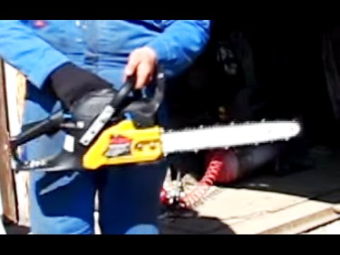 Как заводить бензопилу - пару самых популярных способов