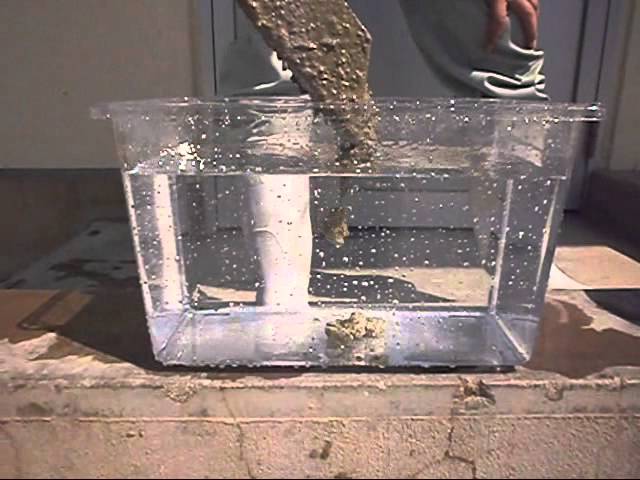 水中コンクリートの比較 0001 Wmv Youtube