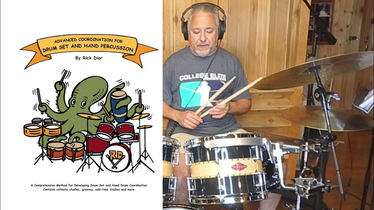 Dual Bell Patterns Chop Building/Coordination Exercises for Drum Set