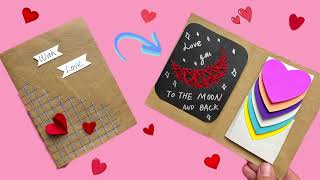 Homemade cute greeting cards | EASY PRESENT IDEA | CUTE GIFT | DIY GIFT | CUTE PRESENTS