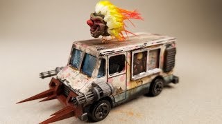 Hot Wheels Custom Sweet Tooth Van from Twisted Metal
