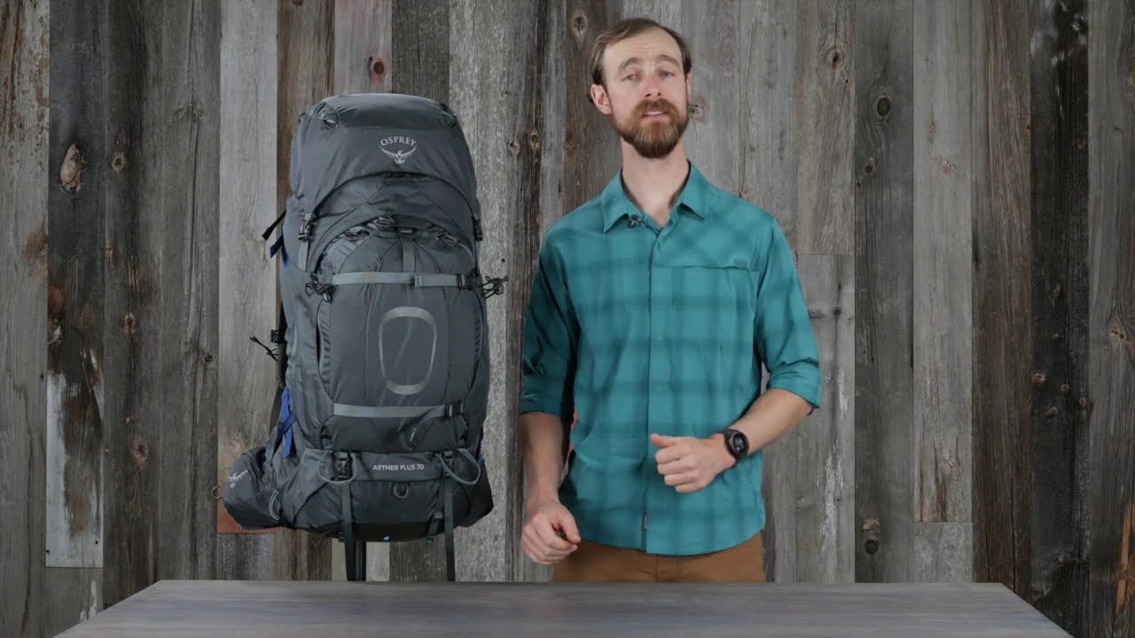 Preview of Osprey Aether Plus 85 Pack - Men's Video