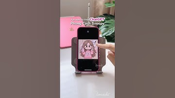 ✨ Mẹo Tự Tạo Hình Vẽ Chibi Cute Trên ChatGPT Phong Cách Snoopy Đáng Yêu Từ Ảnh Có Sẵn #ChatGPT