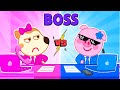 Pink vs Blue Boss Baby Competition 👶💼 Who’s the Real Baby Boss Challenge?
