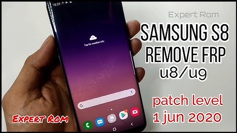 Samsung Galaxy S8/S8+ Android 9 U8/U9 FRP Google Account Lock Bypass Without PC Final Solution
