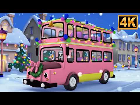 Wheels on the Bus Christmas Special | Fun Holiday Songs for Kids