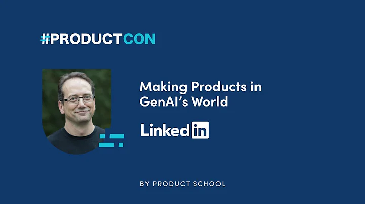 #ProductCon NY '23: Making Products in GenAI’s World by Linkedin VP of Product, Jonathan Rochelle - DayDayNews