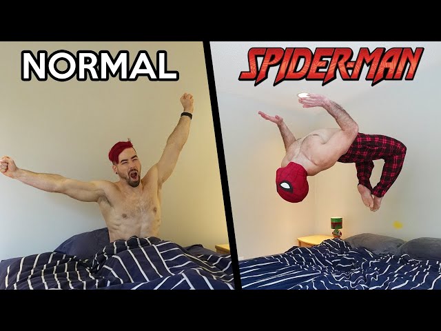 Spider-Man VS Normal People In Real Life (Parkour) class=