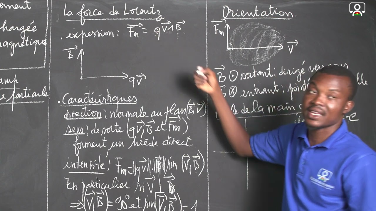 Cours PC TleD Physique Chapitre09 Séq02 Mouvement d’une particule chargée dans un champ magnétique