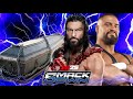 Roman Reigns vs Bron Breakker Wwe SmackDown 2025 Casket - FULL MATCH