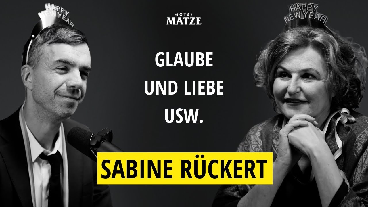 Silvester mit Sabine Rückert - über Glaube, Liebe und Außerirdische