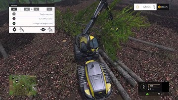 Farming simulator 2015-Logging episode 1- PS4