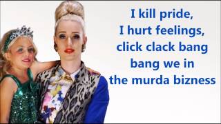 Iggy Azalea - Murda Bizness ft. T.I. Lyrics HD