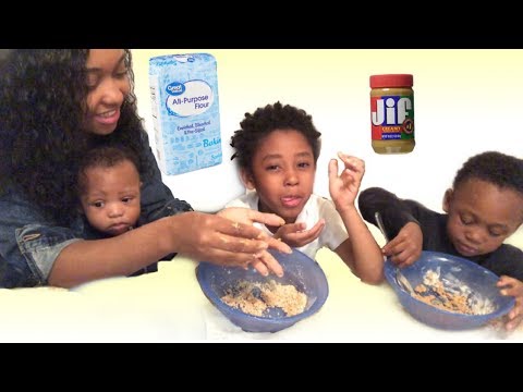 PEANUT BUTTER SLIME! Trail and error