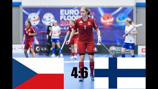 Česko 4:6 Finsko | Euro Floorball Tour Ženy